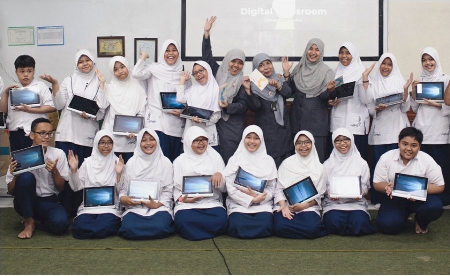 Persiapan Smart Classroom Bersama WOTK Kelas VII